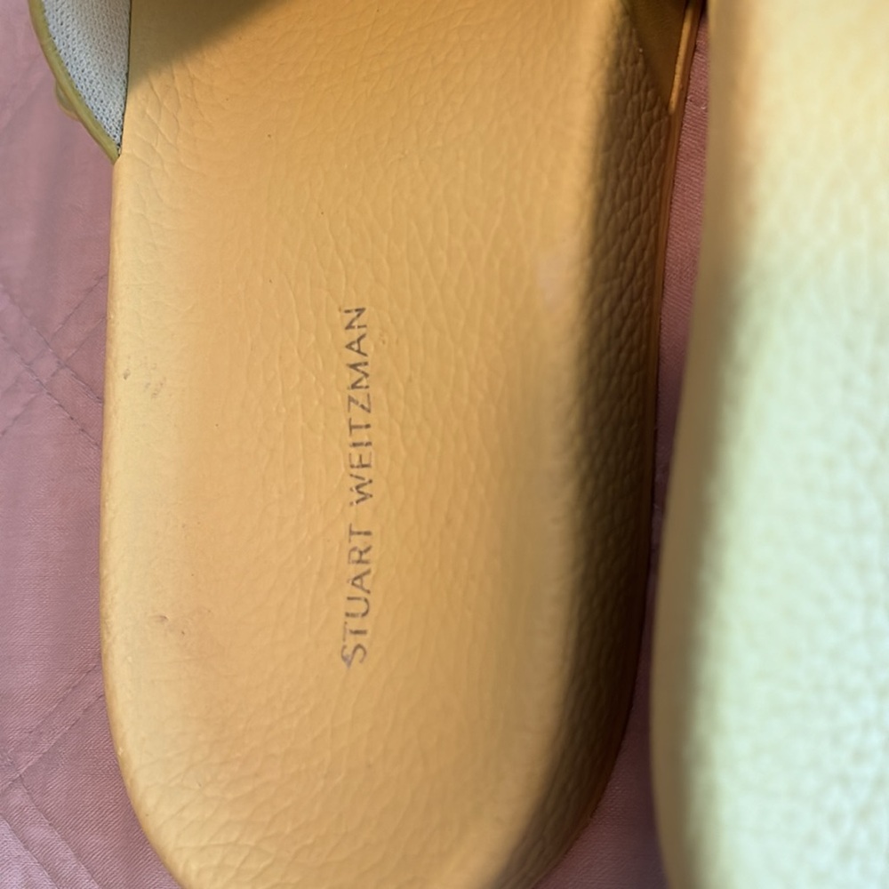 Stuart Weitzman Studded Slides - Picture 5 of 9